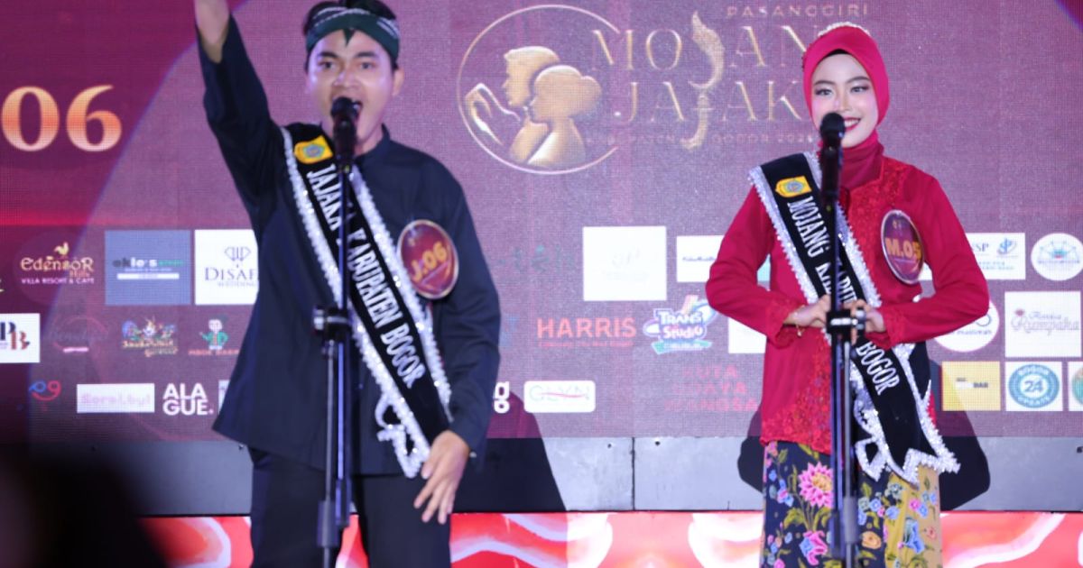 Daffa dan Nasyfa Raih Moka Pinilih Mojang Jajaka Bogor 2026, Ini Pesan Rudy Susmanto