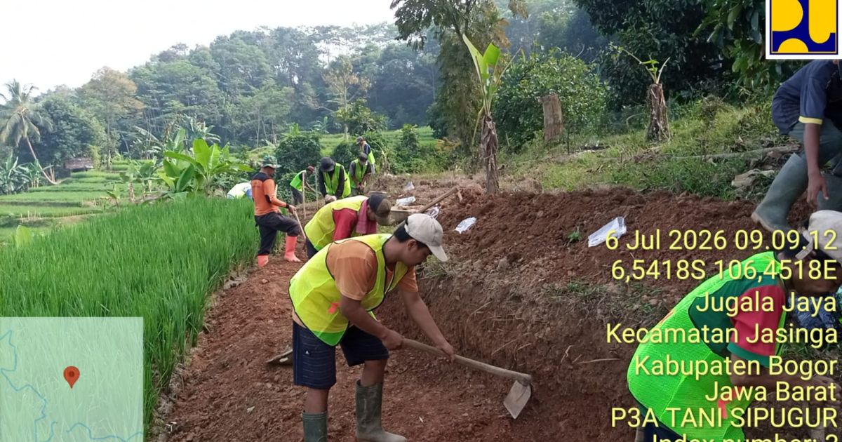 Sekdes Jugalajaya Klaim Dana P3-TGAI di Jugalajaya Kecamatan Jasinga Turun Utuh