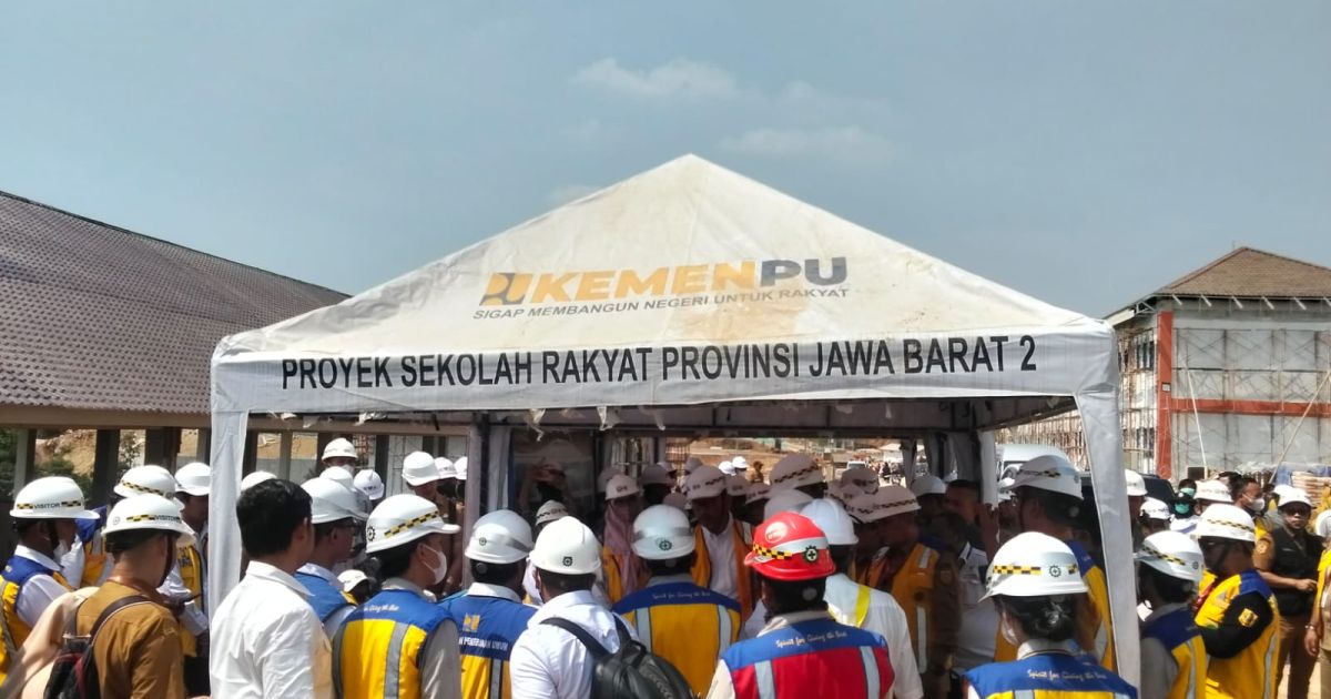 Waktu Sempit, Sekolah Rakyat Jasinga Kabupaten Bogor Dikebut Jelang MPLS