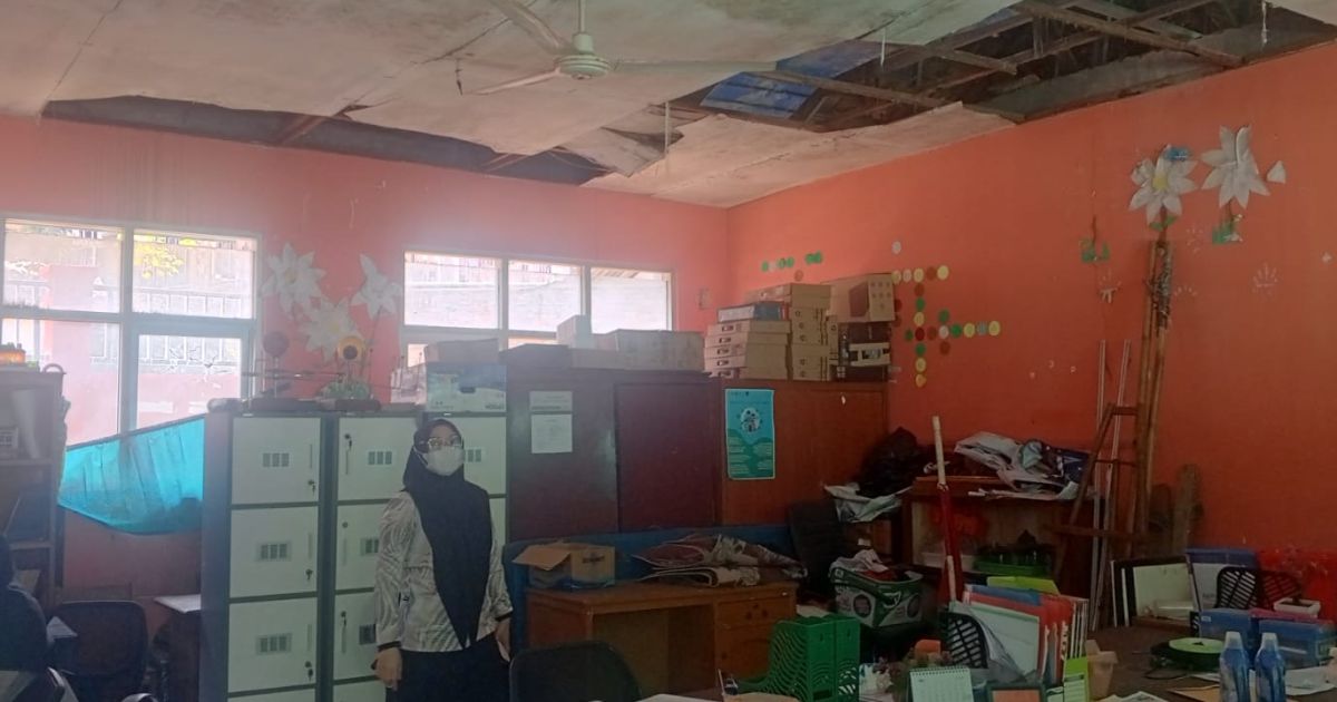Sejumlah Sekolah di Nanggung Rusak Berat, SDN Cadas Leueur Nyaris Roboh