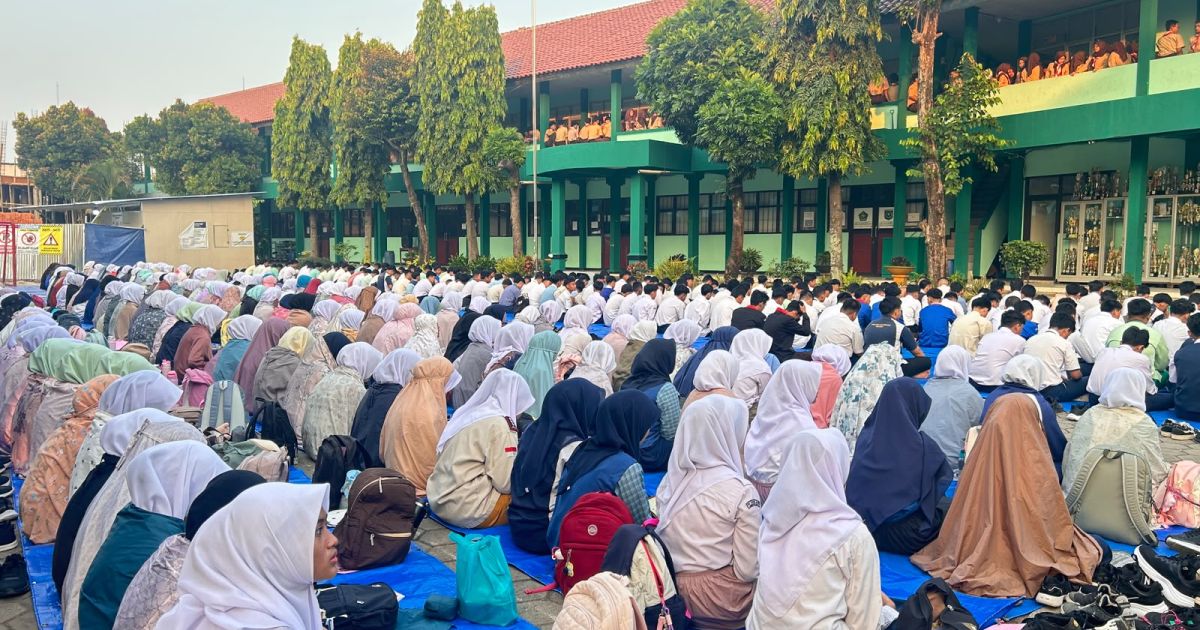 Ratusan Murid Baru MAN 1 Bogor Ikuti Edukasi Madrasah Aman di Cibinong