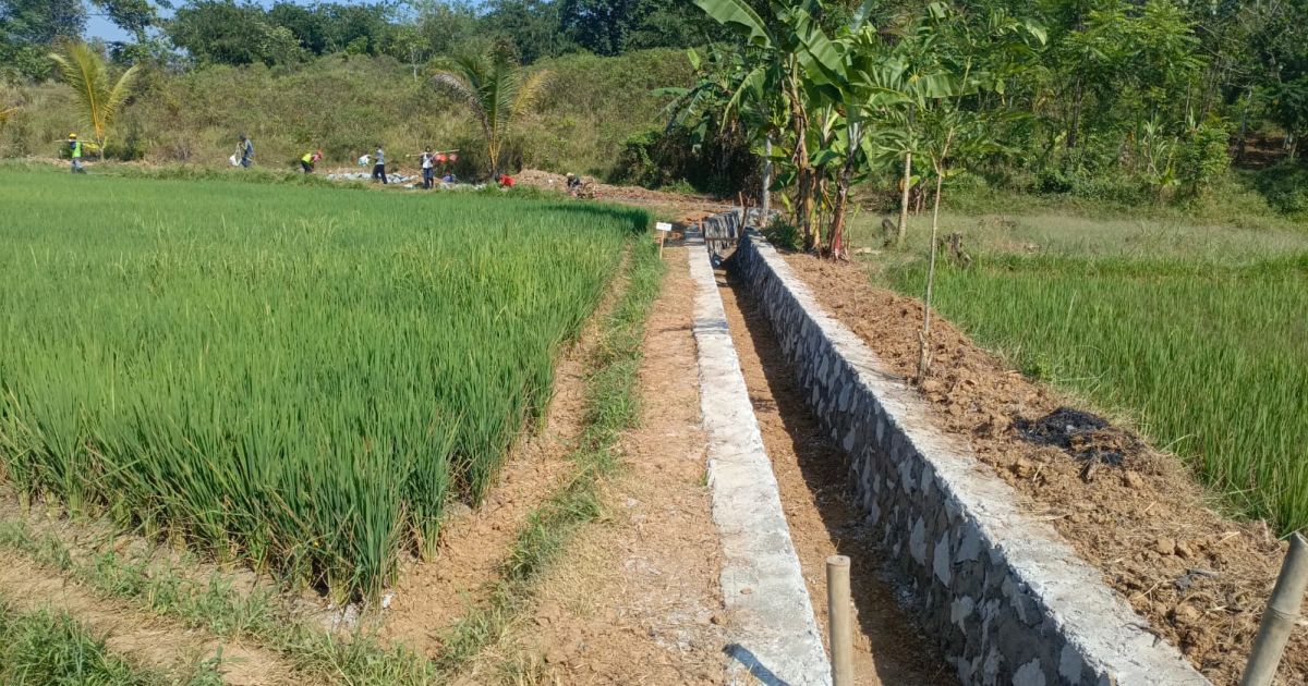 Progres Pekerjaan Capai 75 Persen, Program P3A-TGAI Cai Kahuripan di Jasinga Kejar Target