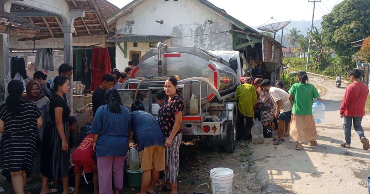 Kemarau Panjang, 71 Ribu Jiwa di 21 Kecamatan Bogor Krisis Air Bersih