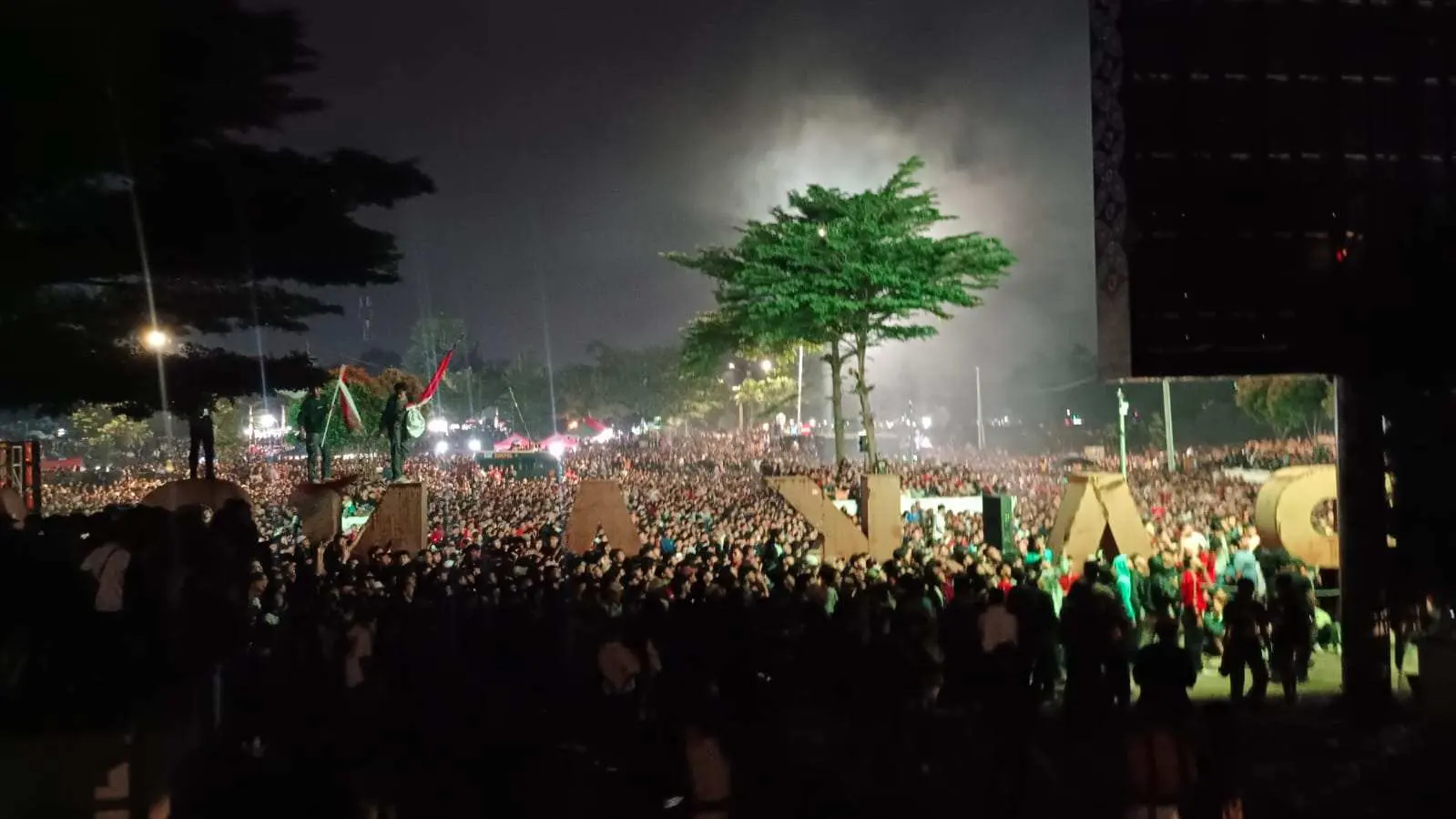 Pemkab Bogor Kembali Gelar Nobar Garuda Muda Di Stadion Pakansari 