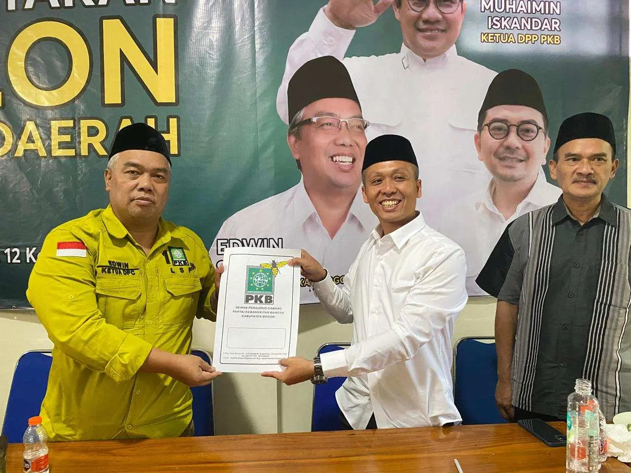 Mengejutkan!! Gus Udin Ikut Daftar Penjaringan Bacalon Bupati Bogor Di PKB