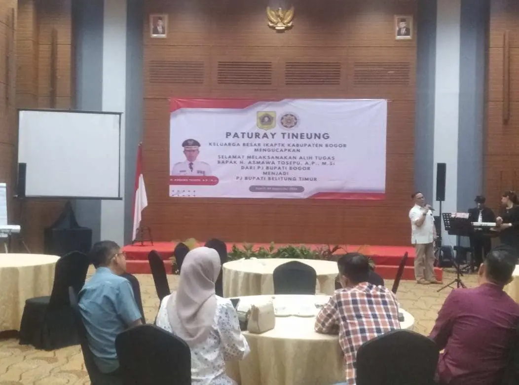 Paturay Tineung, Cara IKAPTK Kabupaten Bogor Lepas Mantan PJ Bupati Bogor Asmawa Tosepu