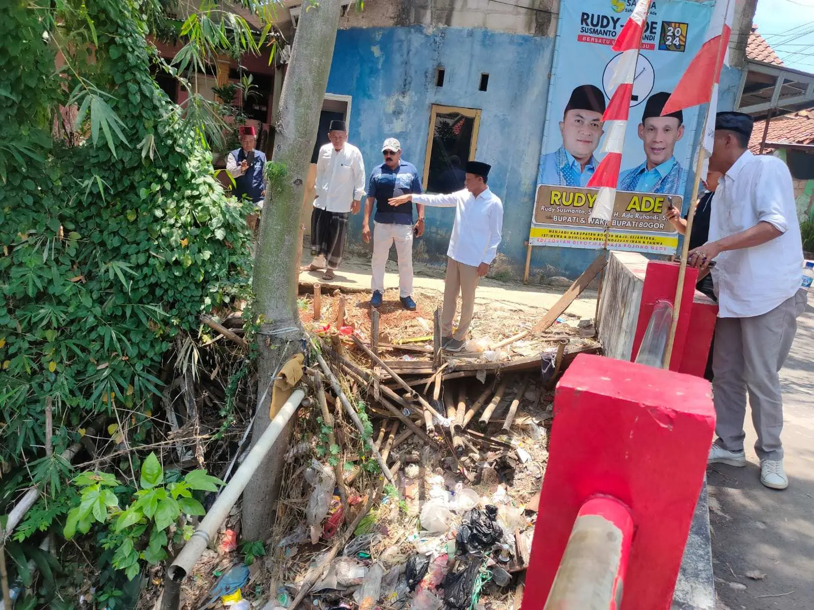 Bojonggede Sering Banjir, Ini Kata Calon Wakil Bupati Bogor Jaro Ade