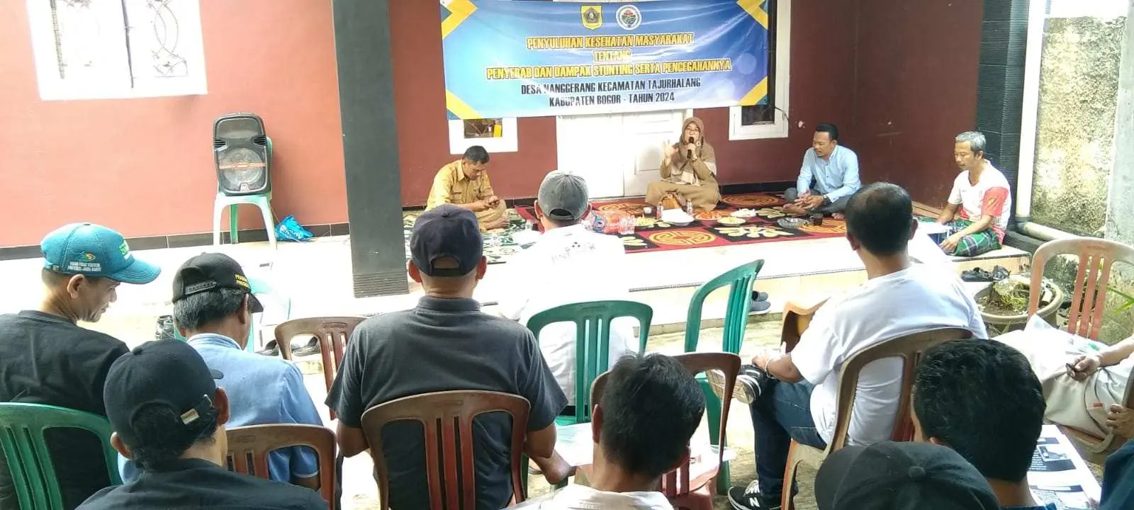Cegah Stunting Pemdes Nangerang Sosialisasi PHBS