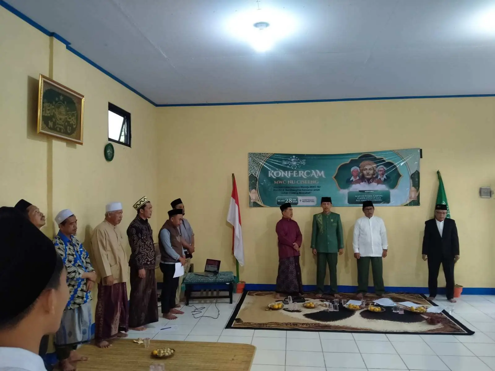 Ustadz Ahmad Gozawi Nakhodai MWCNU Kecamatan Ciseeng