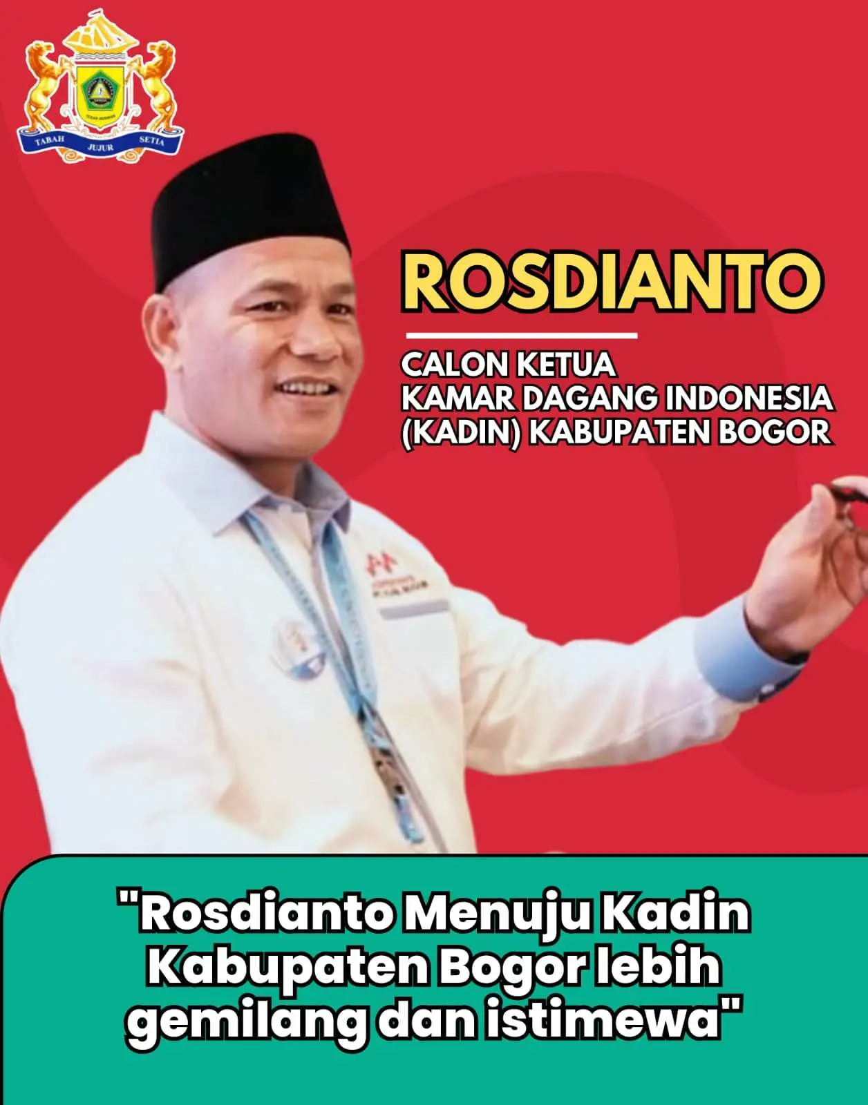 Didukung Logistik Yang Kuat, Rasito Jadi Calon Terkuat Ketua Kadin Kabupaten Bogor Gantikan Shinta