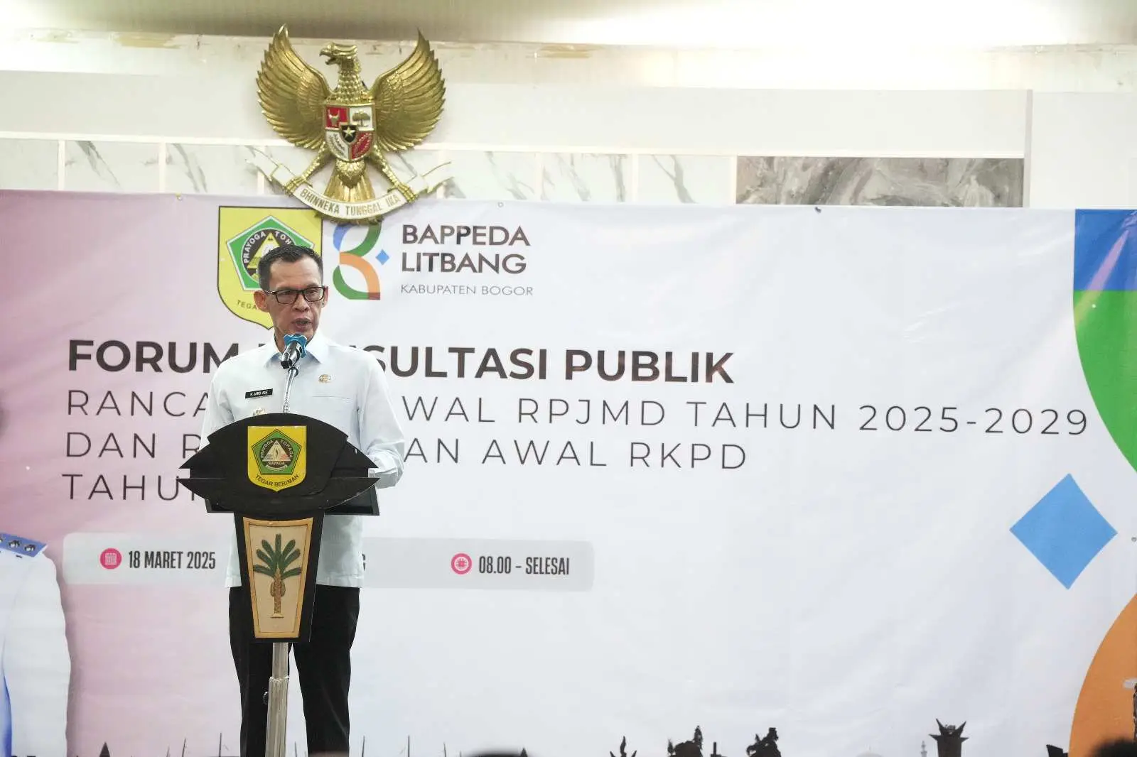 Pemkab Bogor Selenggerakan Forum Konsultasi Publik RPJMD dan RKPD, Momentum Tuangkan Ide dan Gagasan Bangun Kabupaten Bogor