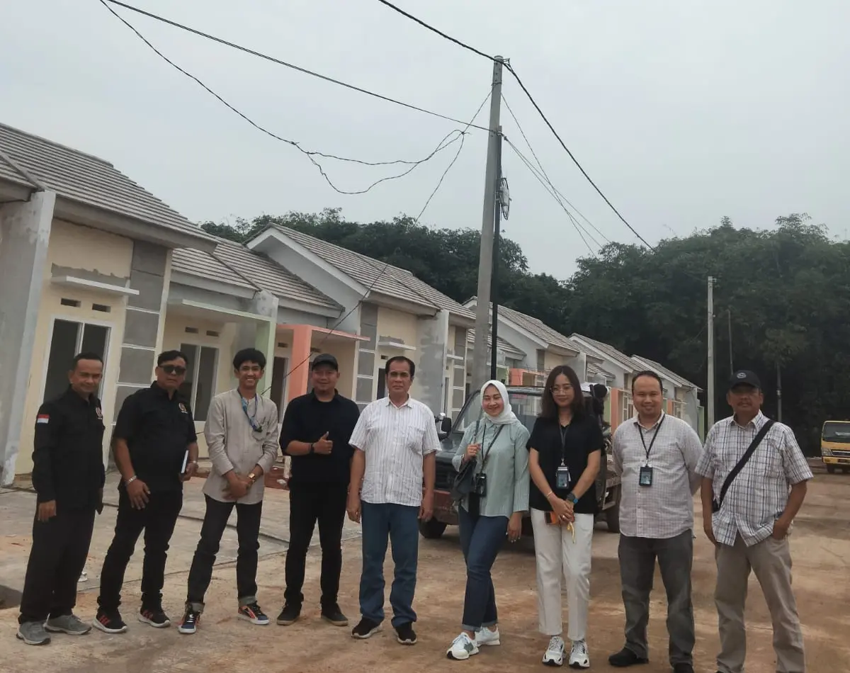 PWI dan BTN Tinjau Lokasi Rumah Subsidi Wartawan di Cileungsi