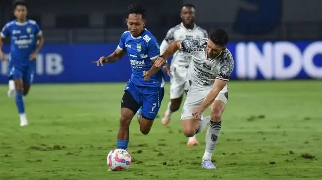 Persib vs Bali United: Gol Franca Antar Maung Bandung Raih 3 Poin