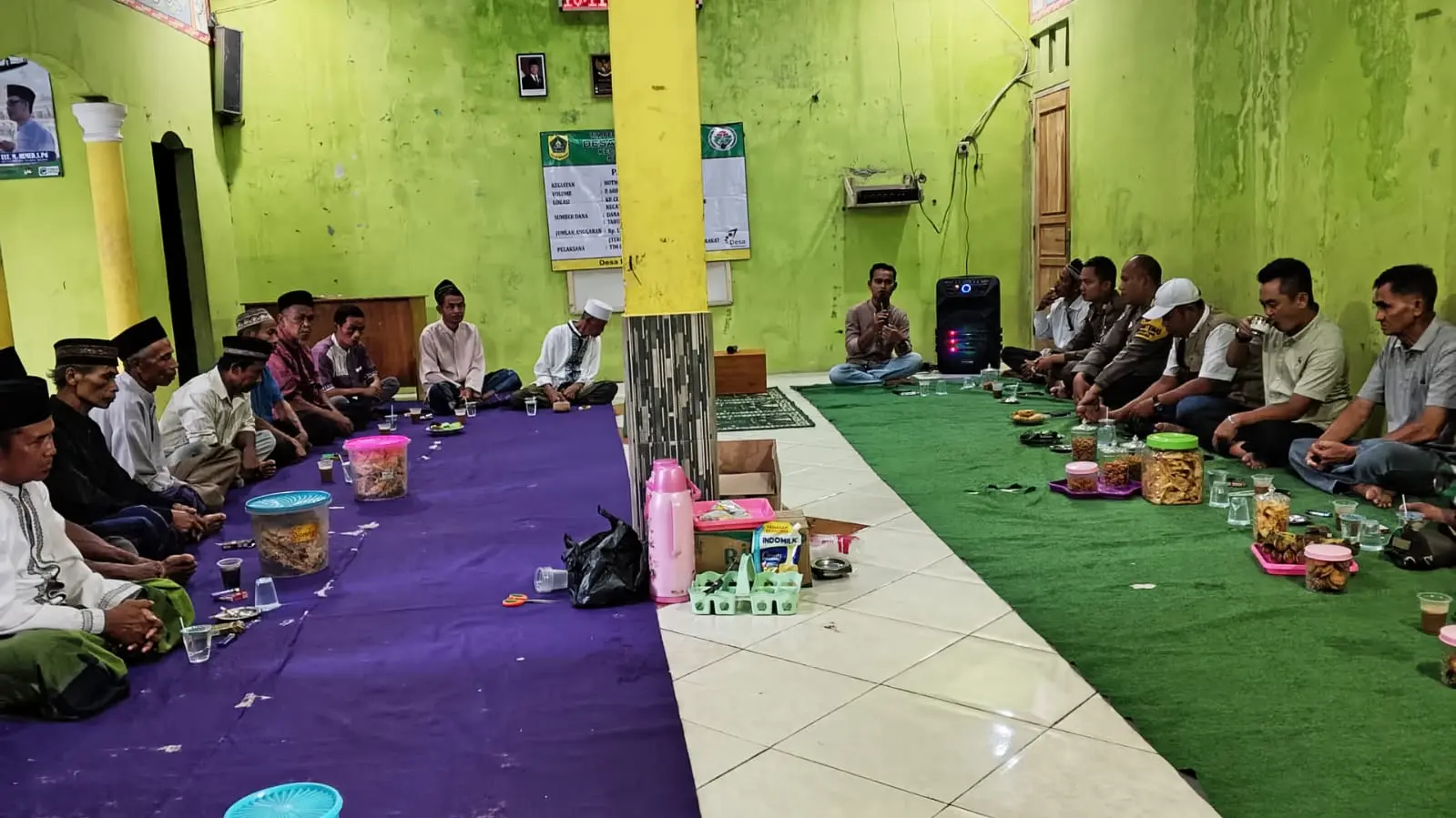 Pemdes Curugbitung Sosialisasi Pembangunan Jalan Hotmix, Warga Apresiasi Kepala Desa