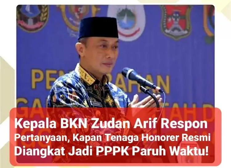 Pemerintah Siapkan Skema Pengangkatan PPPK Paruh Waktu untuk Honorer