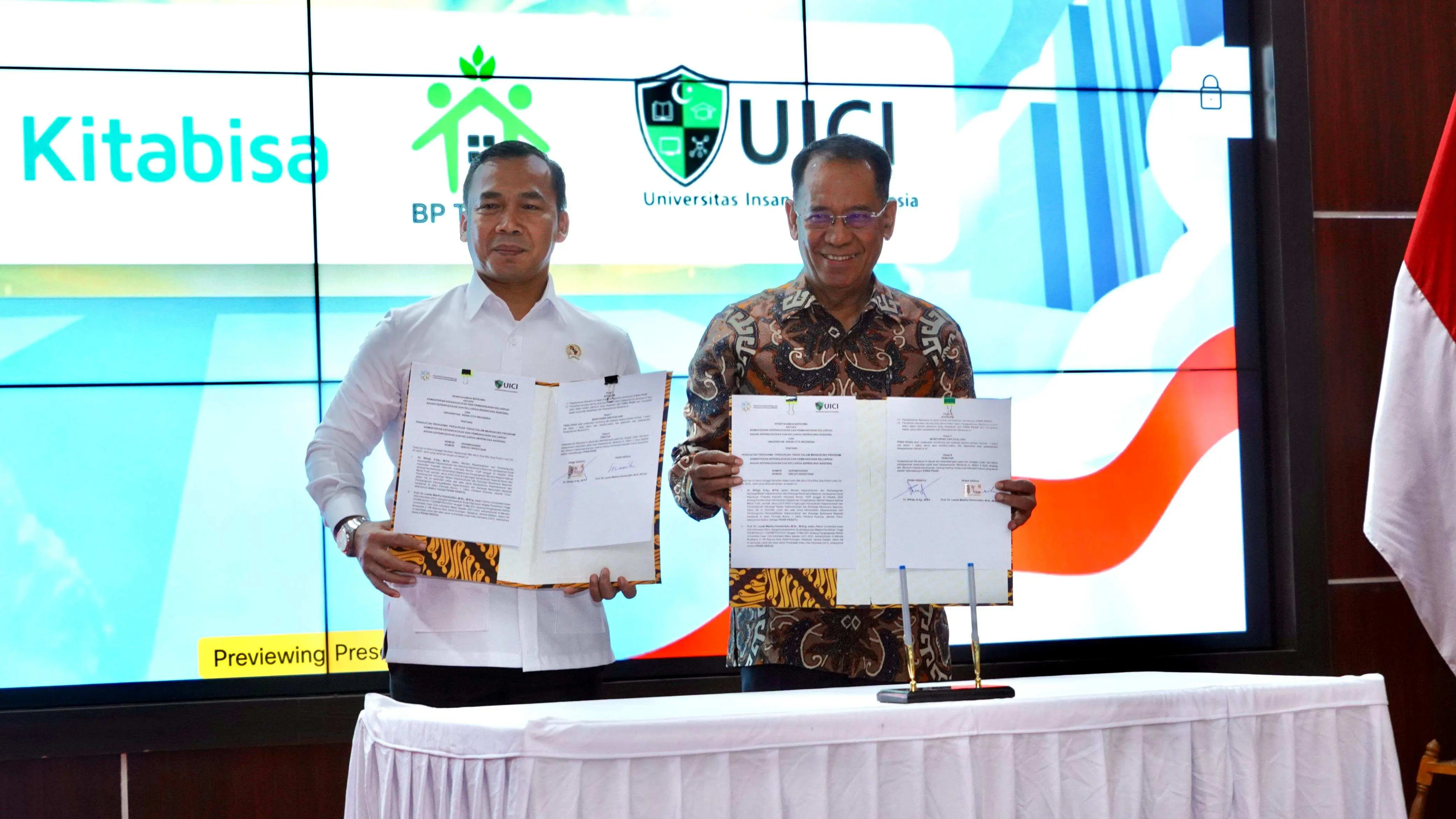 Siap Dukung Quick Win BKKBN, Kampus Digital UICI Jadi Mitra Strategis Program Kependudukan Nasional