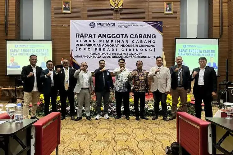 DPC Peradi Cibinong Dorong Integritas dan Evaluasi Organisasi Lewat Rapat Anggota Cabang di Sentul