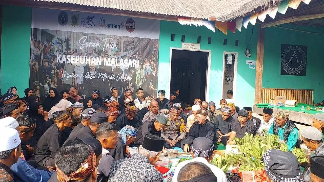 PT. Antam UBPE Pongkor Dukung Acara Seren Tahun Kasepuhan Malasari Lewat CSR