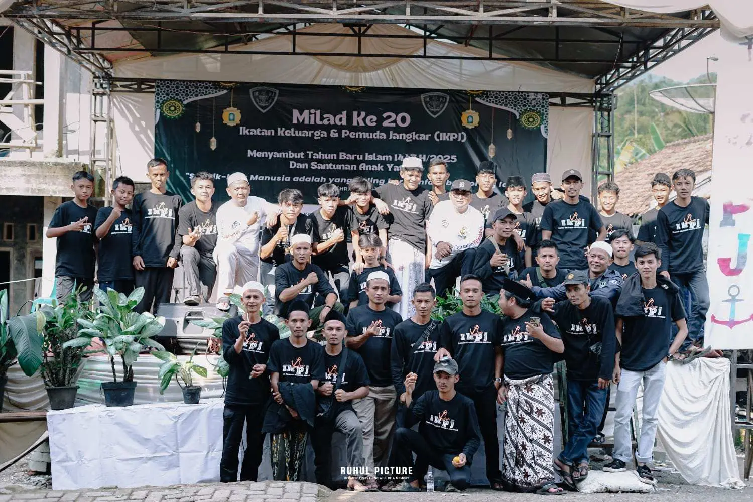 Tahun Baru Islam di Nanggung, IKPJ–TURTIJA Santuni 110 Yatim dengan Dana Swadaya