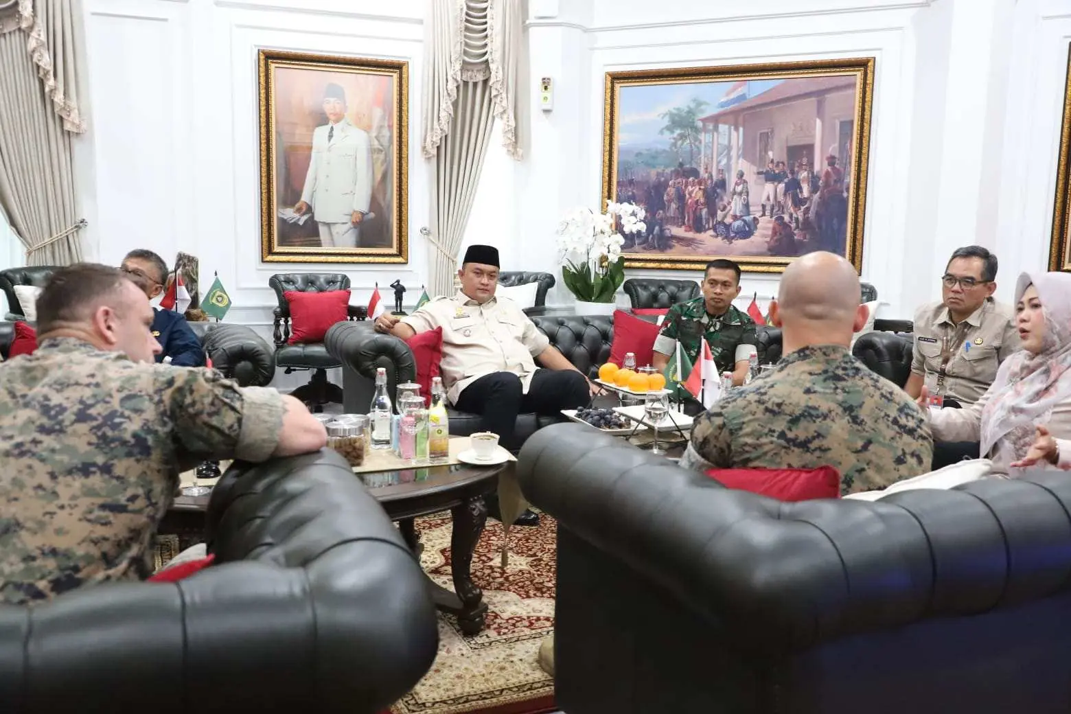 Rudy Susmanto Dukung Penuh Simulasi Militer TNI dan Militer AS di Bogor