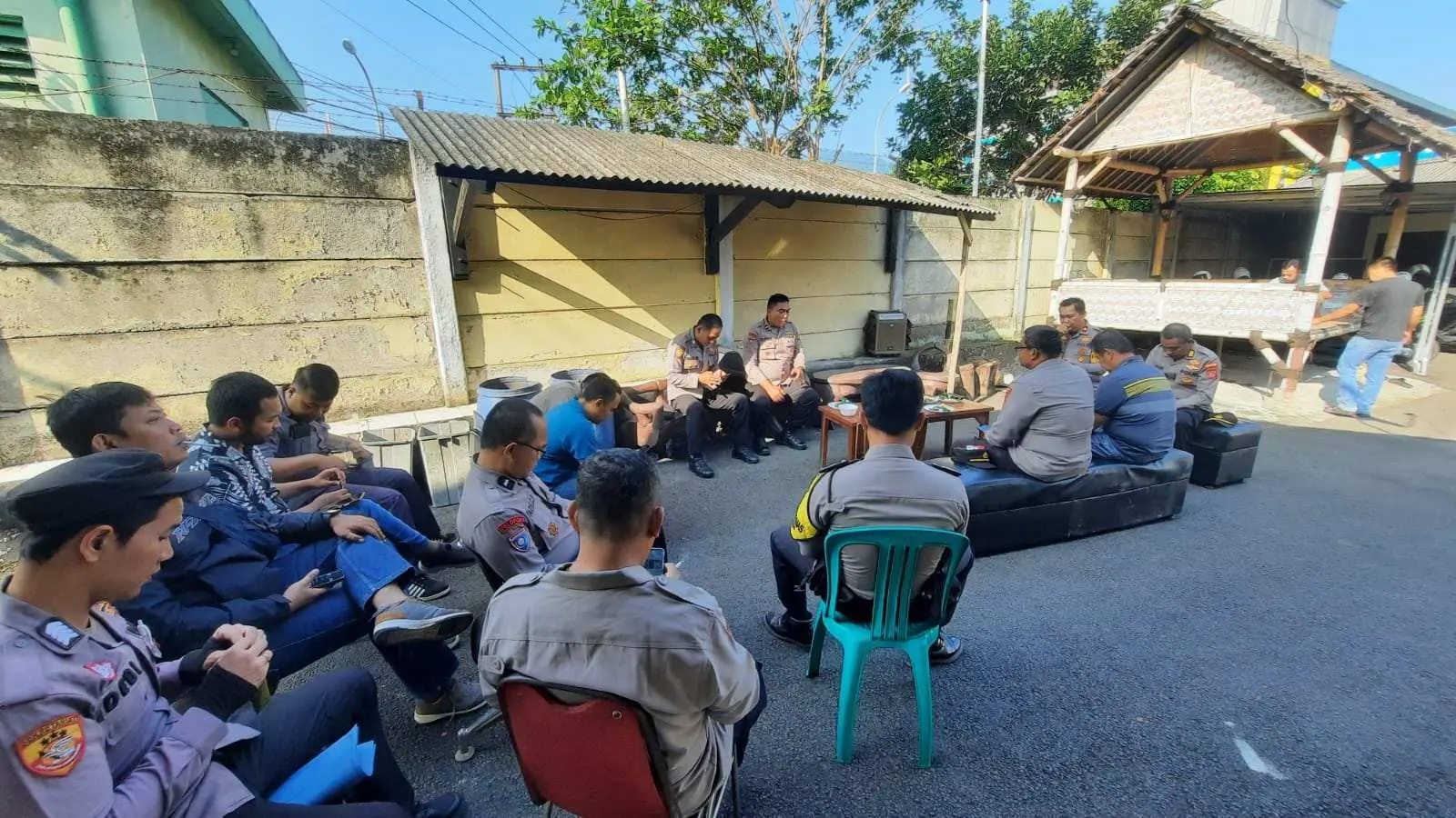 Apel Pagi Polsek Cigudeg, Kompol Uba Subroto Fokus Cegah Gangguan Jelang 17 Agustus
