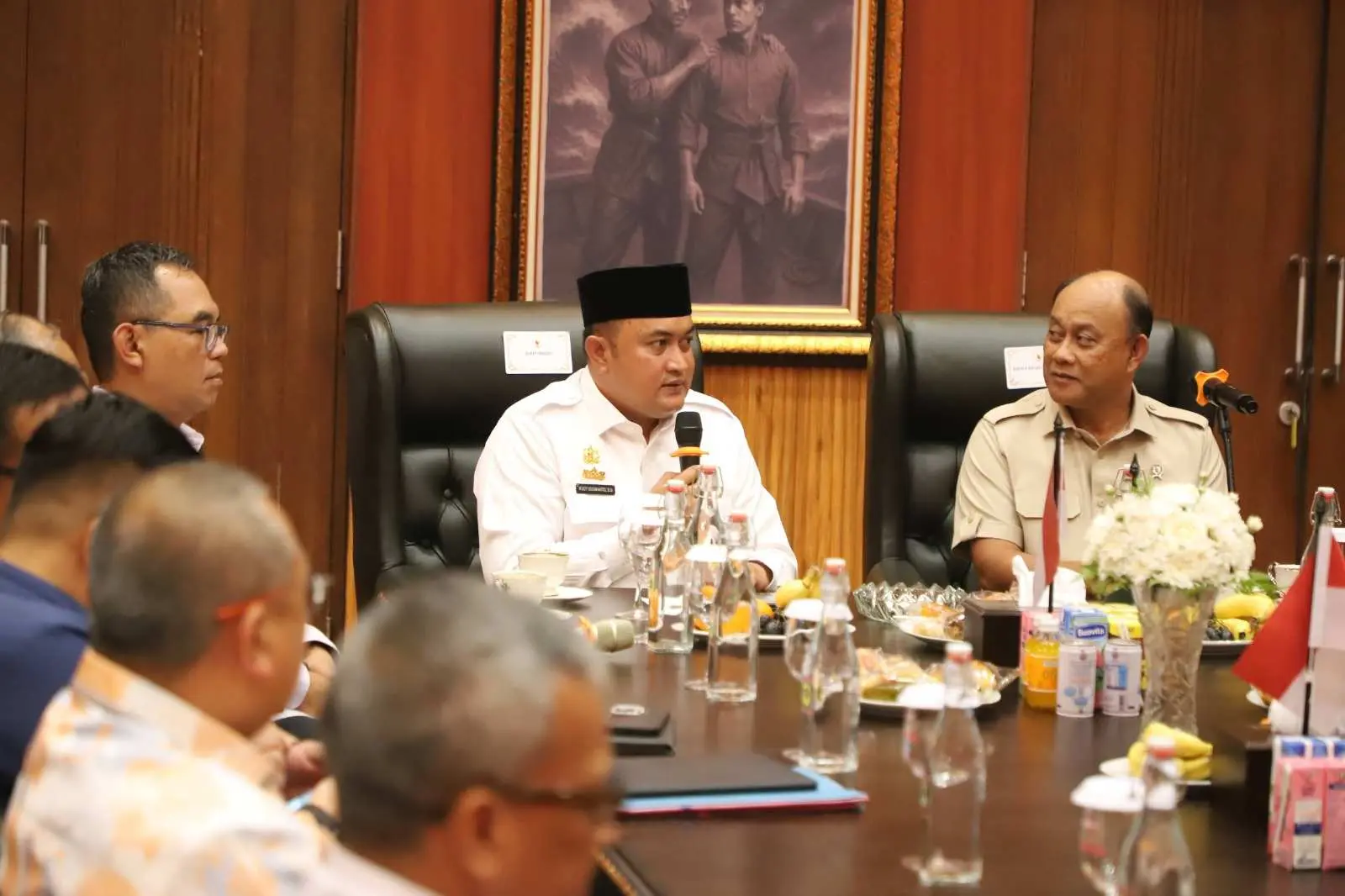Bupati Bogor Mantapkan Strategi Percepatan Program Makan Bergizi Gratis Bersama BGN
