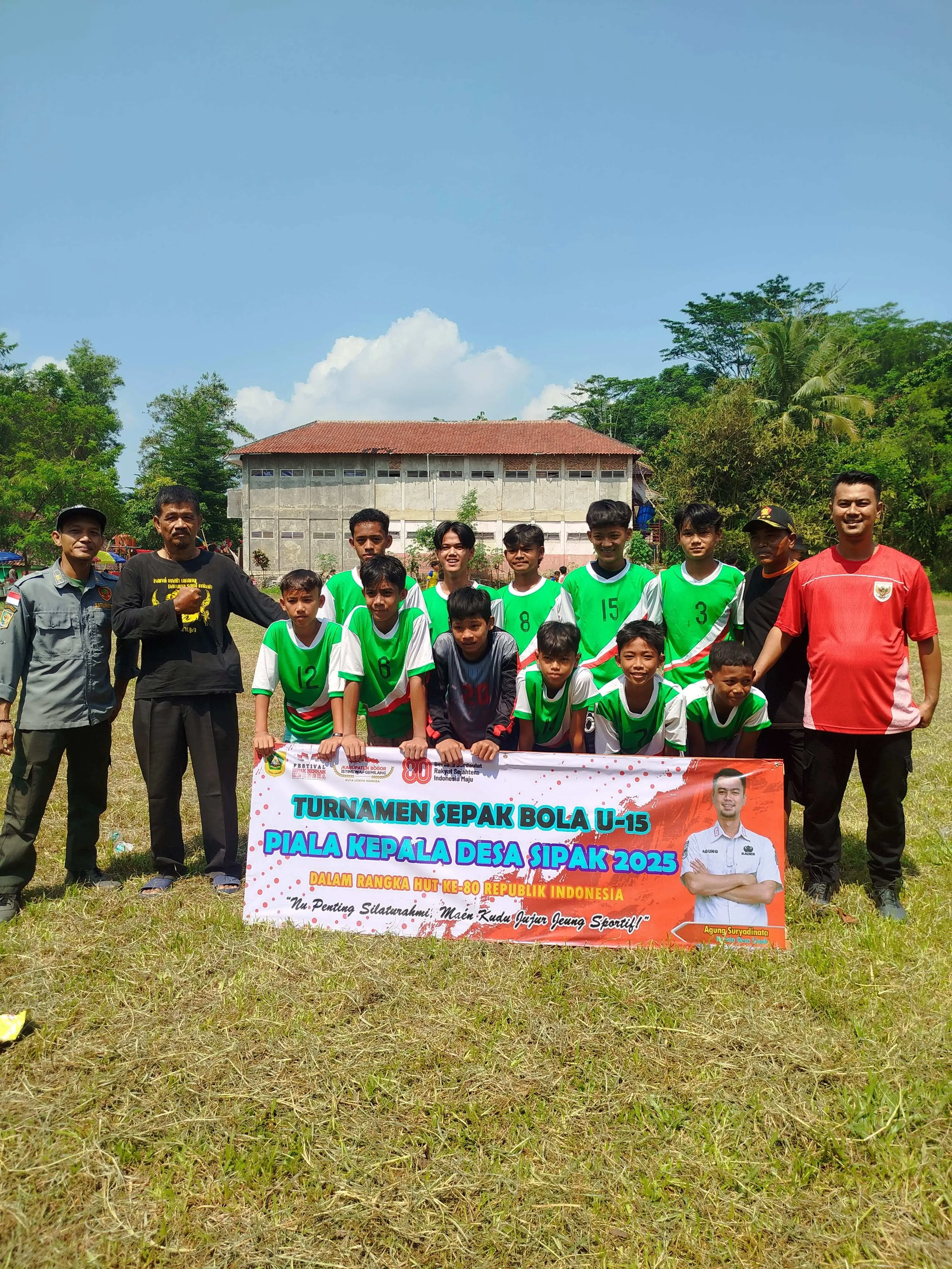 Piala Kepala Desa Sipak 2025 Resmi Dimulai, Adu Gengsi Delapan Tim di Turnamen Sepak Bola U15