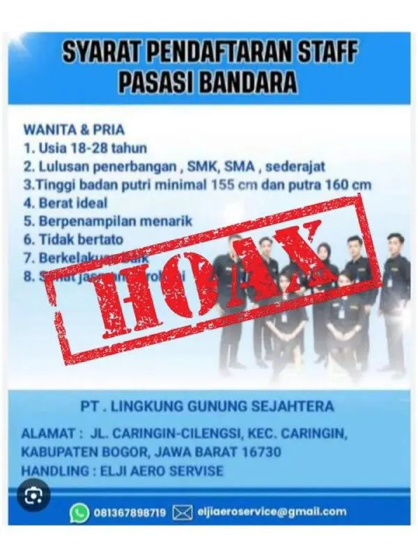Modus Baru Penipuan Lowongan Kerja Bandara, Puluhan Korban Rugi Ratusan Juta Rupiah