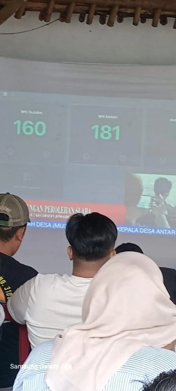 Pemilihan Kepala Desa Berjalan Damai, Sanapi Menang di Pilkades PAW Singajaya