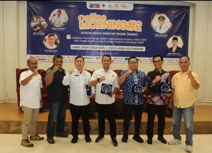 BMSN Gelar Diskusi Persiapan Porprov Bareng Dispora, KONI Dan PHRI Kota Bogor