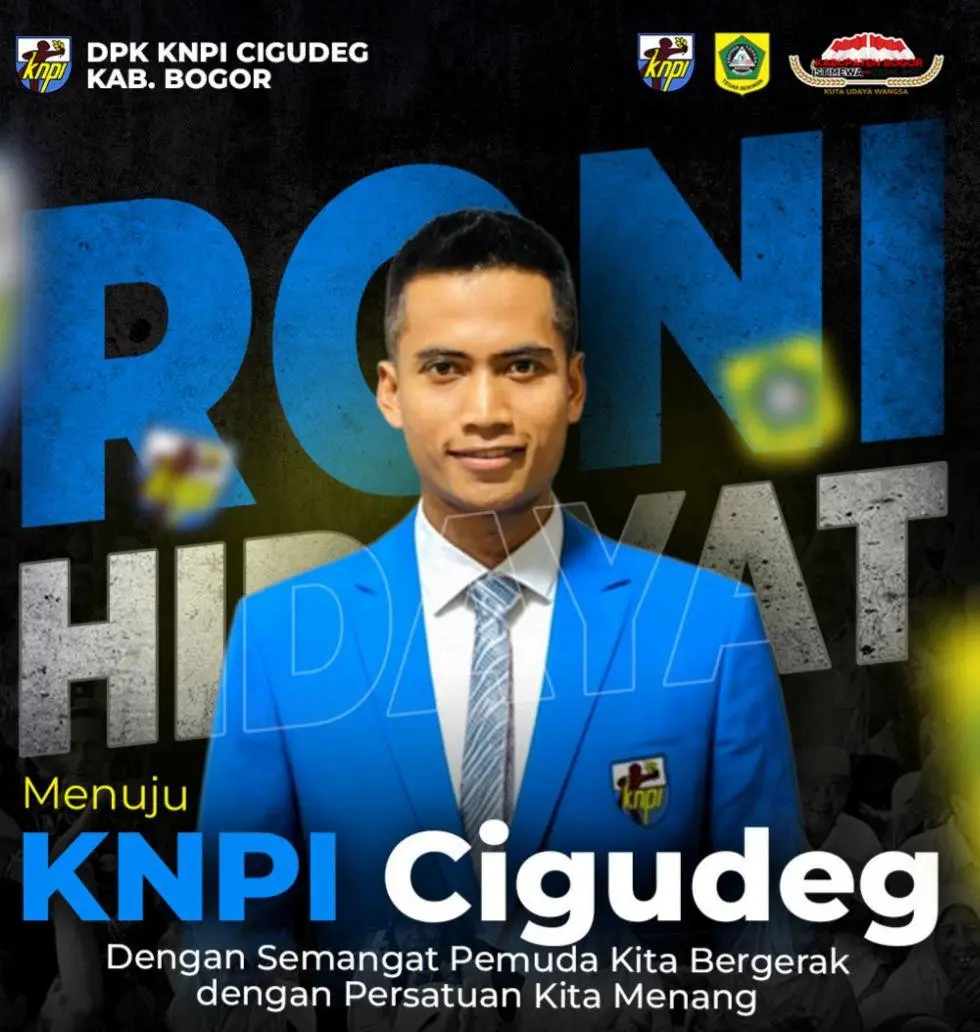 DPD Proses Muscam PK KNPI, Roni Hidayat Siap Pimpin Barisan Muda Kreatif di Cigudeg