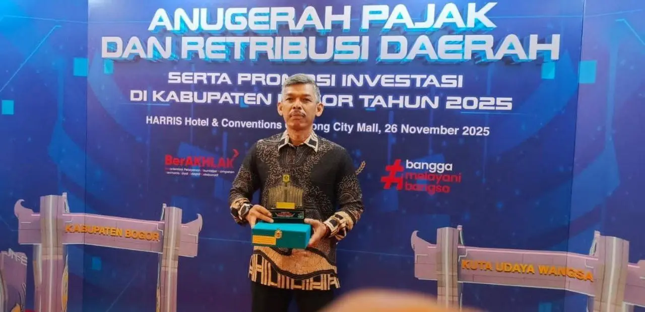 Prestasi Membanggakan! Gunung Putri Raih Peringkat Teratas Realisasi Pajak 2025