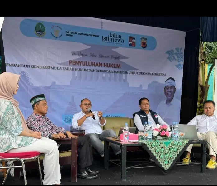 Siswa SMK Ibnu Sina Disambangi Tim Hukum Jabar Istimewa Bogor Dapat Penyuluhan Hukum