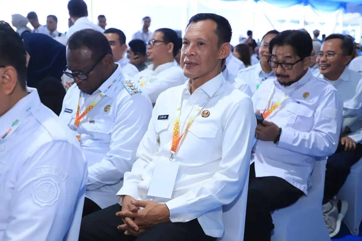 Wakil Bupati Bogor Hadiri Panen Raya dan Pengumuman Swasembada Pangan di Karawang