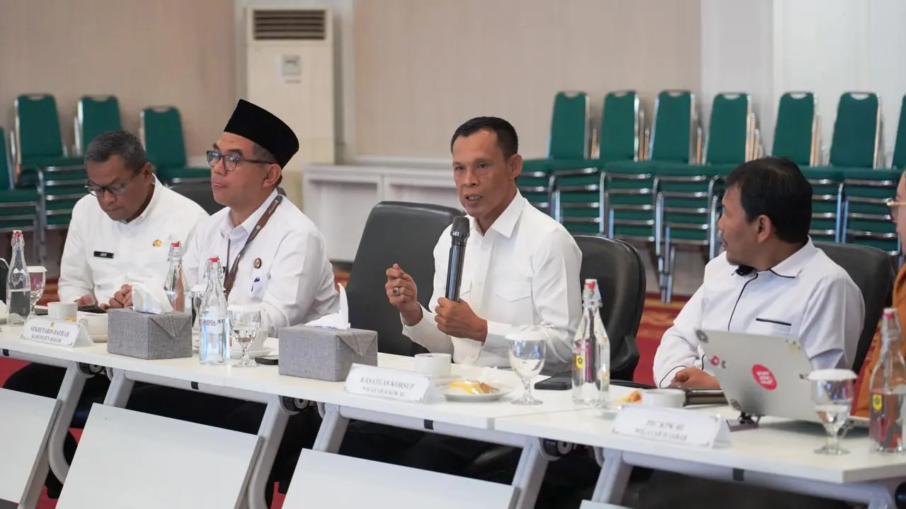 Wakil Bupati Bogor Didampingi KPK Bahas Tata Kelola Tambang MBLB dan Alih Fungsi Lahan