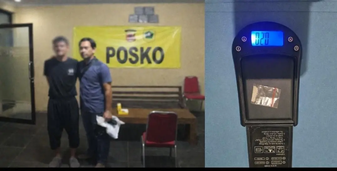 Polsek Leuwiliang Bogor Gerebek Pengedar Sabu Sistem Tempel