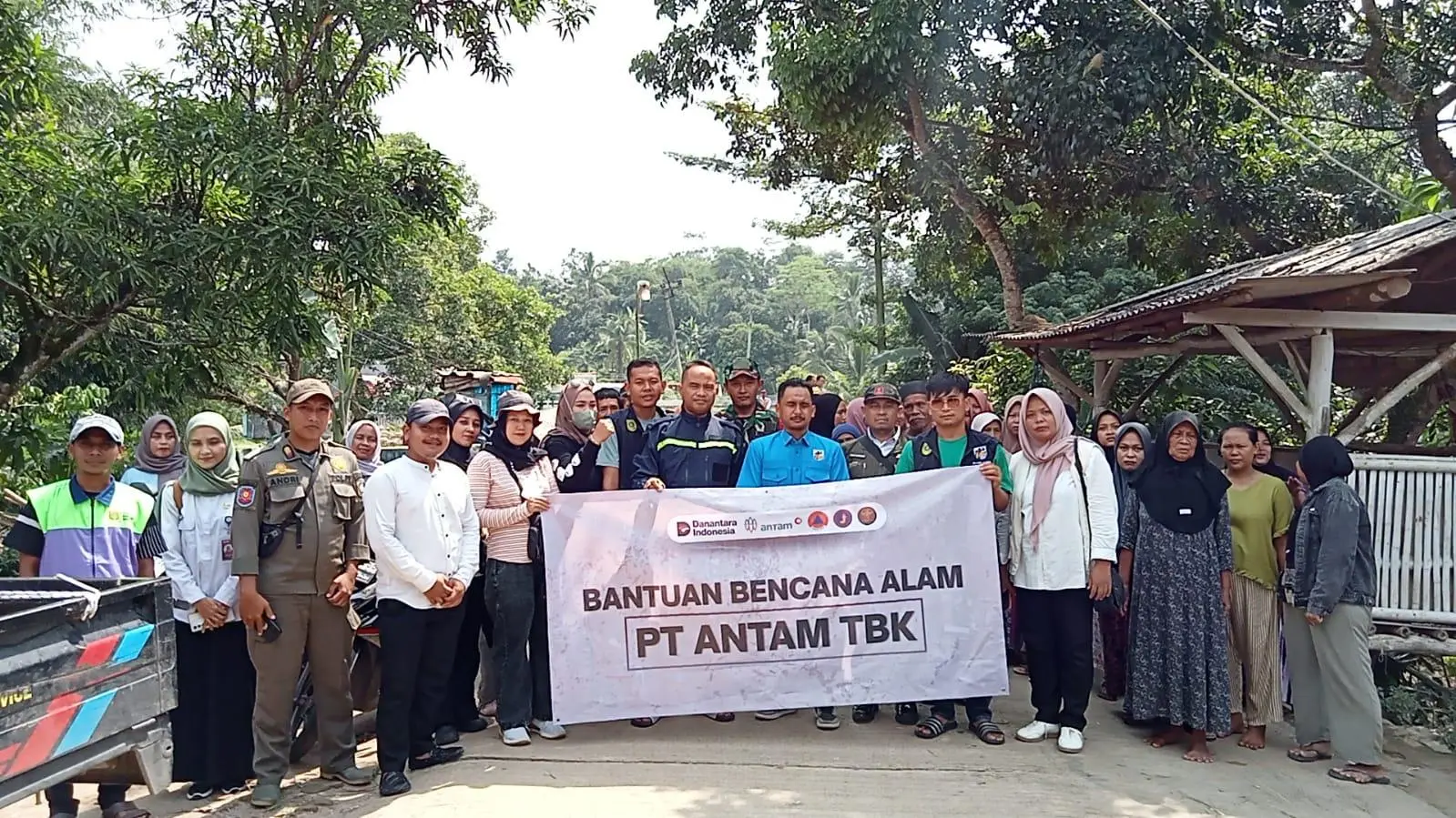 Banjir Cigudeg-Jasinga Bogor, Antam Pongkor Gerak Lewat CSR