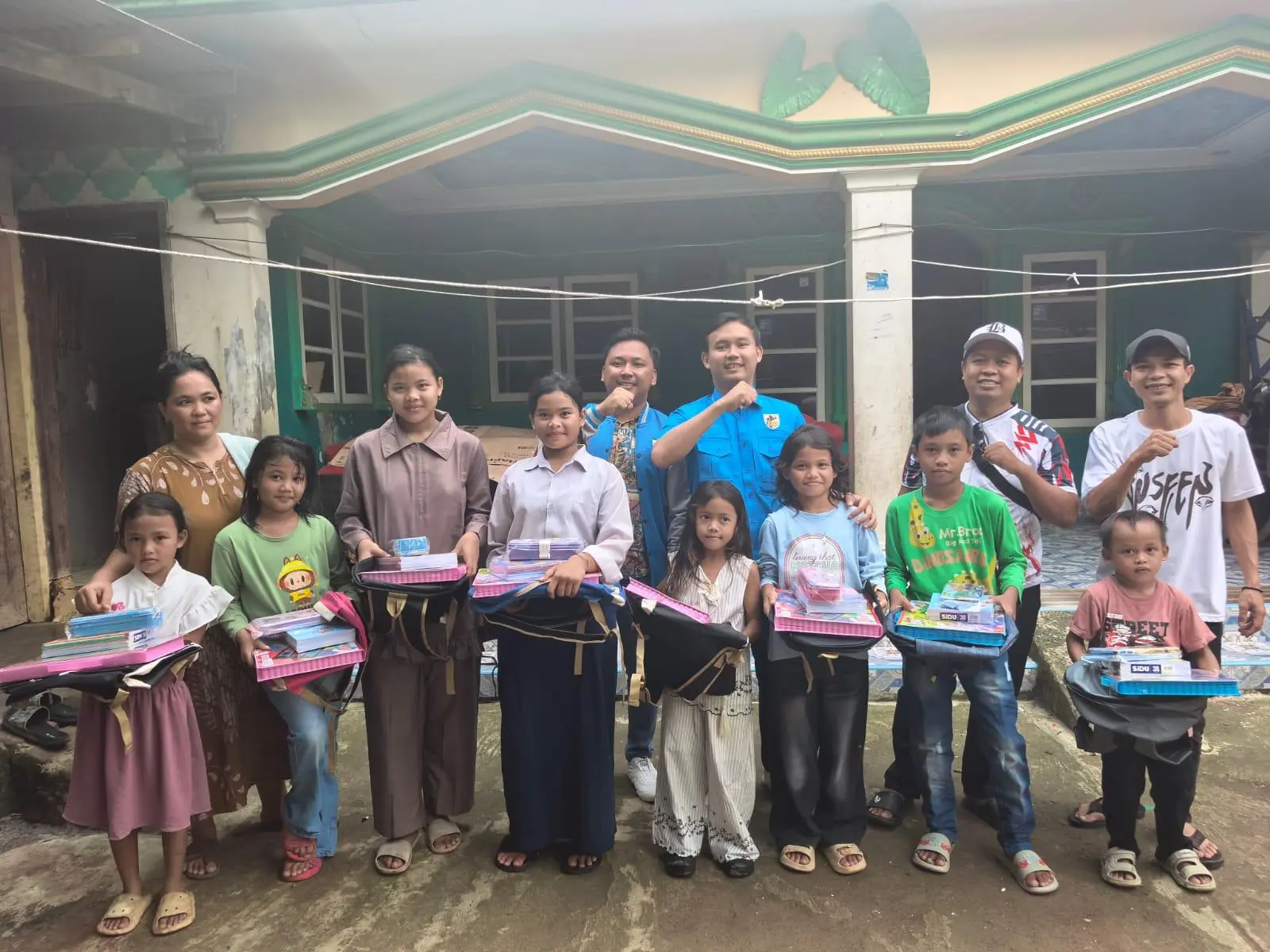 Donasi Terkumpul, KNPI Cigudeg Kabupaten Bogor Langsung Distribusi
