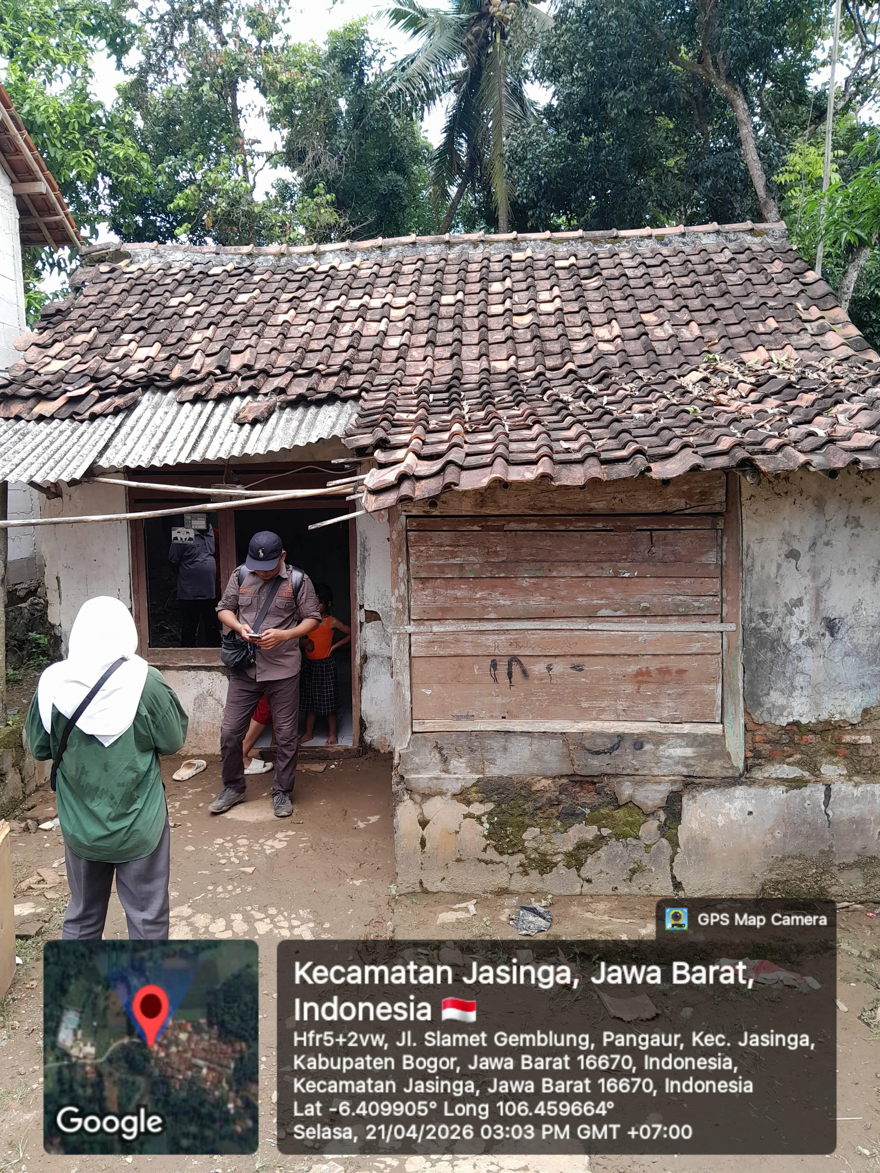 Disperkim Kabupaten Bogor Turun ke Pangaur Usai Banjir Bandang