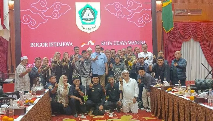 Puluhan Kades Bogor Barat Temui Rudy Susmanto, Infrastruktur dan DOB Dibahas