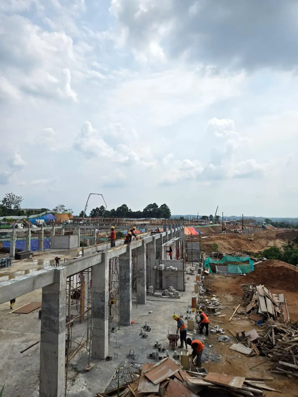 Sekolah Rakyat di Jasinga Belum Rampung, LSM Genpar Sidak Kedua Kali