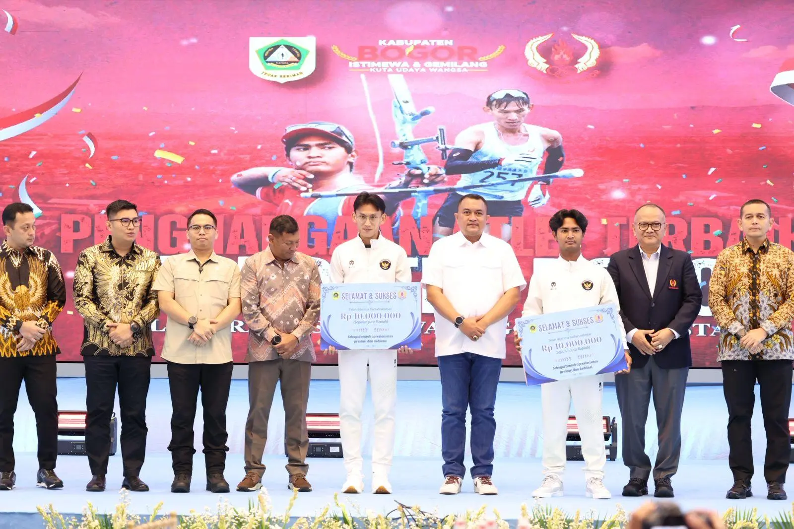 Bupati Bogor Lantik Pengurus KONI Kabupaten Bogor Periode 2026-2030
