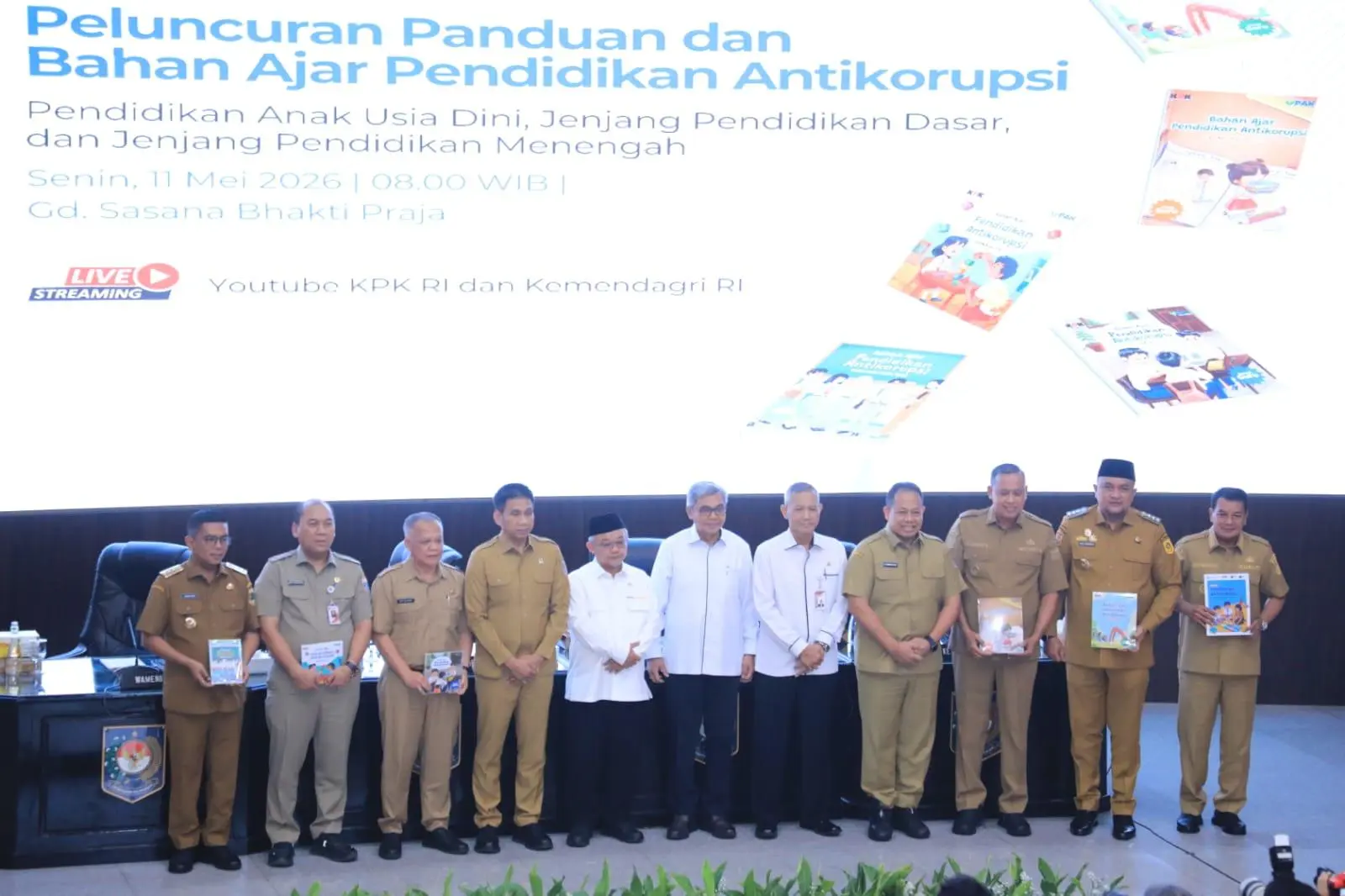 Rudy Susmanto Apresiasi Peluncuran Panduan Pendidikan Antikorupsi  Demi Wujudkan Generasi Anti Korupsi
