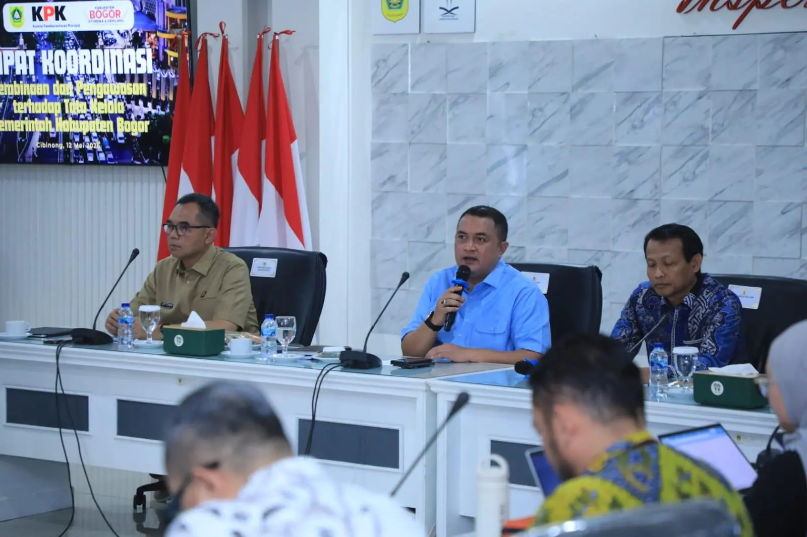 Bupati Bogor dan KPK Bahas Penguatan Tata Kelola Pemerintahan