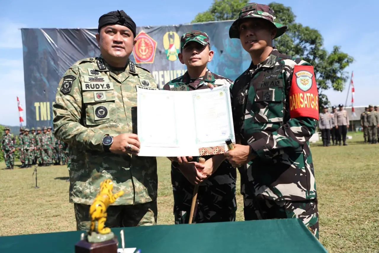 Rudy Susmanto Apresiasi TMMD ke-128 Rampungkan Bangun Jalan 5,2 Kilometer dan Infrastruktur di Cigudeg