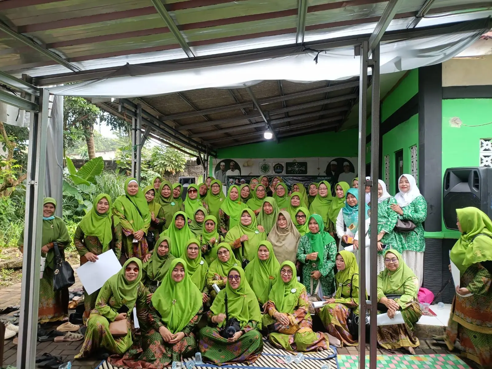 PAC Muslimat NU Tajurhalang Gelar Pengajian Rutin Bulanan